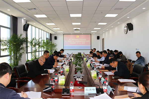 沈陽航空產業集團有限公司召開全面從嚴治黨暨深入貫徹中央八項規定精神學習教育專題黨委（擴大）會議