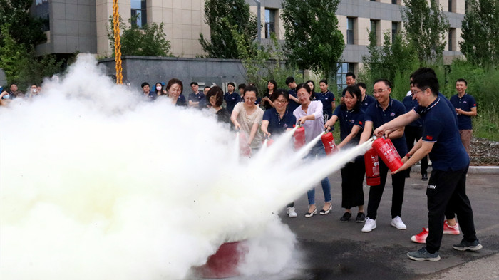 集團開展消防安全教育培訓及應急演練